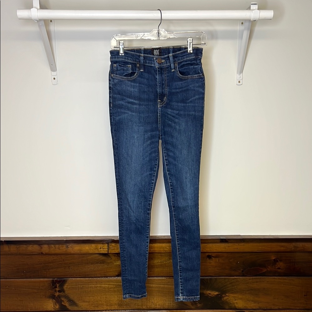 BDG The Twig High‎ Rise Skinny Stretchy Blue Jeans- 2